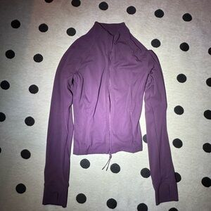 Purple Zip-Up Jacket